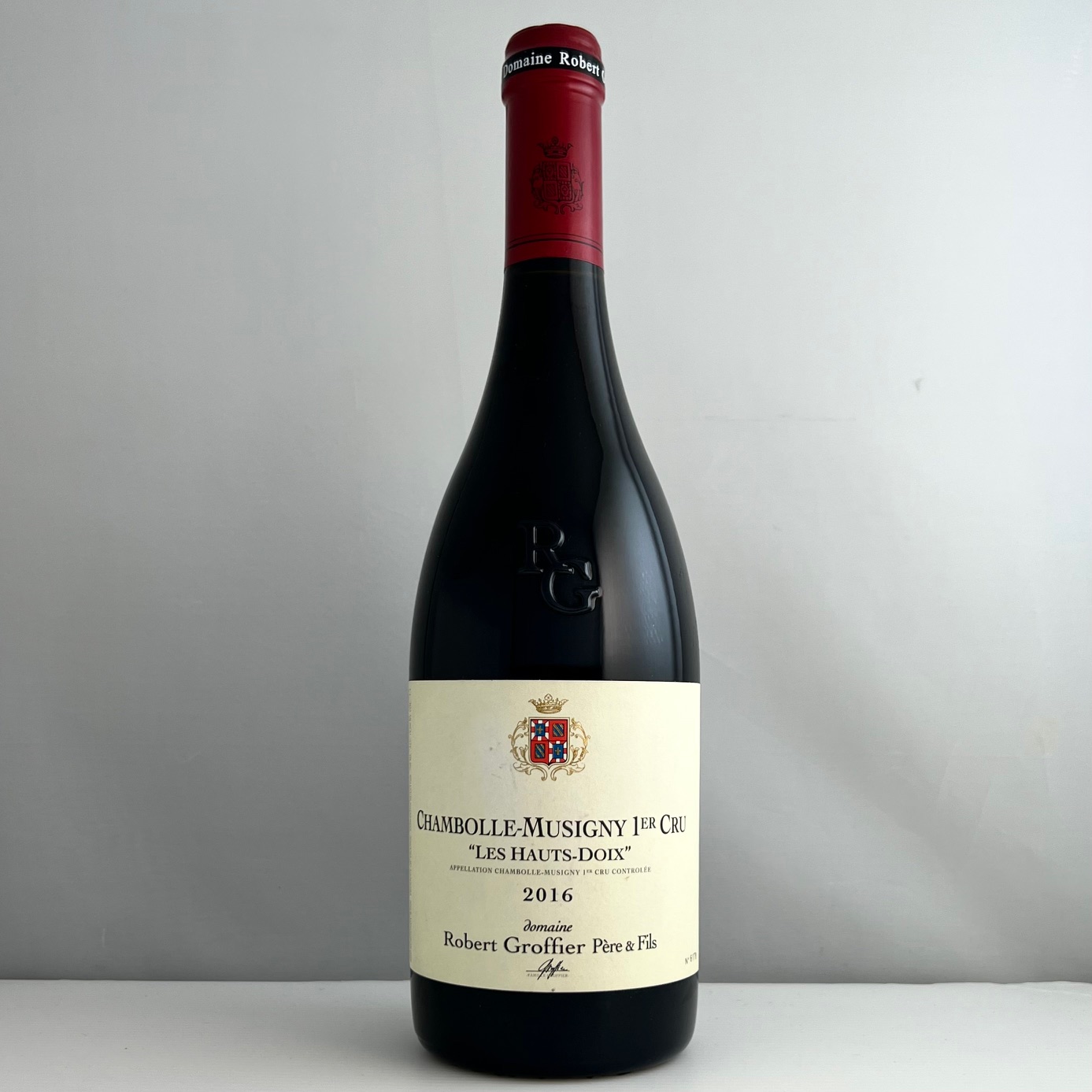 シャンボール・ミュジニー　1er cru　レ・オー・ドワ　2016年　ロベール・グロフィエ