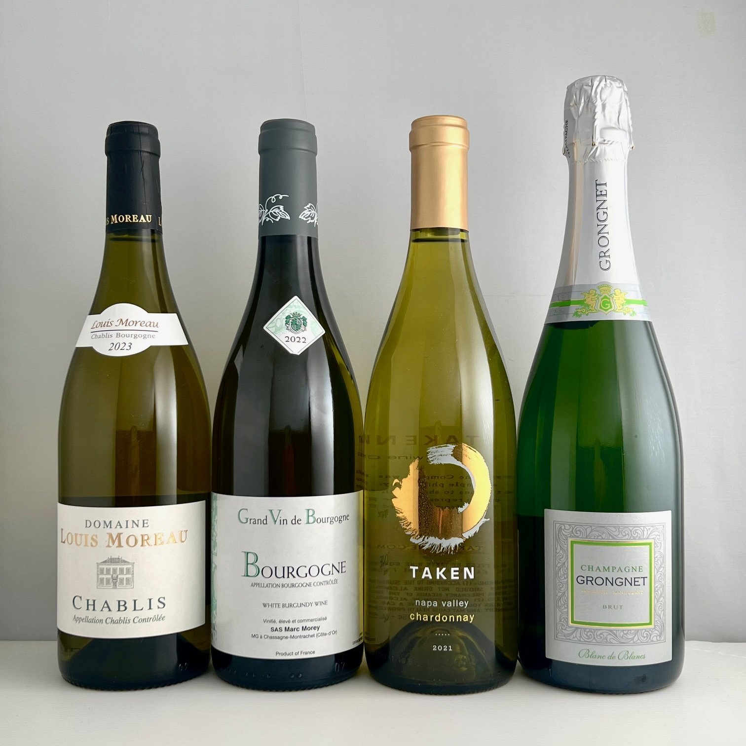 シニアソムリエ厳選オススメ飲み比べ　シャルドネ4本セット